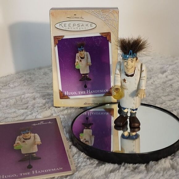 Hallmark Keepsake "Hugo, The Handyman" Halloween Ornament - Picture 1 of 7